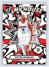 Rhyne Howard 2025 Donruss WNBA My House Press Proof Atlanta Dream #16