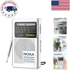 Best Reception Handheld NOAA Weather Radio for Emergencies  Outdoor Use