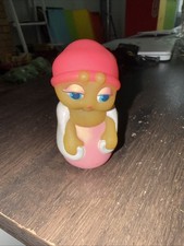 Vintage 1980s Playskool Hasbro Glo Worm Friends Granny Bug Glow Finger Puppet