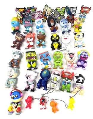 Trexi Lot Simone Legno Tokidoki Jeremyville Julie West Designer Vinyl Toy Lot