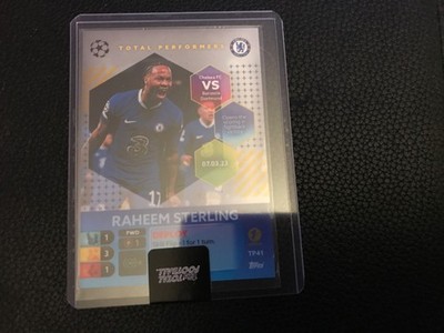 Neu versiegelt Topps Total Football 22/23 1. Ausgabe Sterling Top Performer Karte