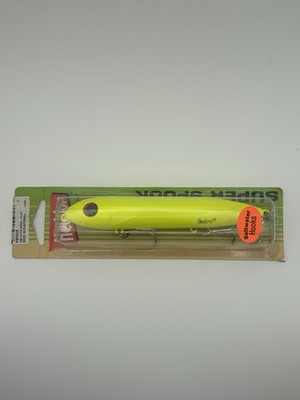 Heddon Super Spook- Chart- New In Box. Topwater Walking Bait