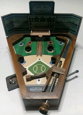 Pinball Style Baseball Tabletop Game Wood Stadium Sports Barrington Billiard Co.