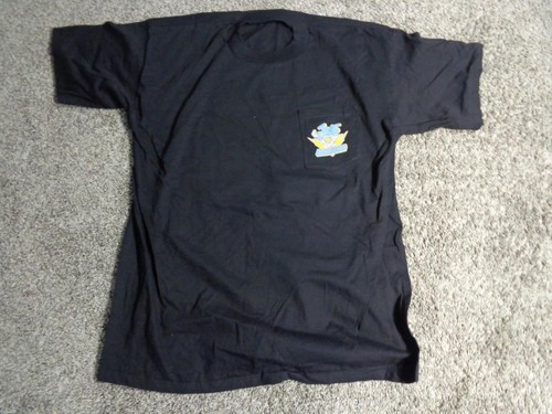 CAMEL JOE CIGARETTES 1993 JOE'S GARAGE X-LARGE BLACK POCKET T-SHIRT 2-4-1 MONEY