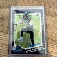 Jaxon Smith-Njigba JSN 2023 Panini Donruss Optic RC Rookie #293 Purple Shock