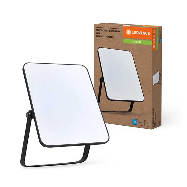 Ledvance Led Fluter Essential Schwarz IP65 30W 2850Lm Tageslicht 6500K Kaltweiß-image