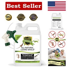 Lizard Gecko Repellent Spray 128oz Peppermint Gallon Ready to Use - US