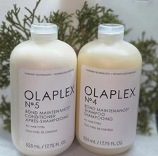 Olaplex No.4 Bond Conditioner And No.5 Shampoo 17.75 Oz New Sealed -