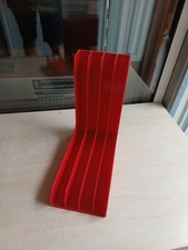 1 St. Vinyl LP Ständer Winkel Winkelständer, Schallplatten Aufbewahrung Rot
