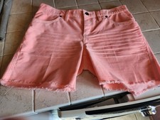 3 PAIR - TITLE NINE CARVE DESIGN SHORTS 4"INSEAM RAW EDGE CORDUROY STRETCH SOFT