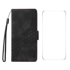 ENKAY Embossed Rhombus Starry Leather Case for OnePlus Nord CE4