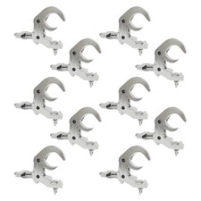 Global Truss Quick Rig Clamp Heavy Duty Low Profile Style - 10 Pack