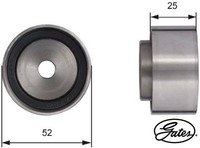 Gates T42005 Umlenk-/FüHrungsrolle FüR Zahnriemen Umlenkrolle