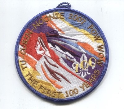 UTAH NATIONAL PARKS COUNCIL- OA PATCH-LODGE 508-2007 POW WOW-100TH