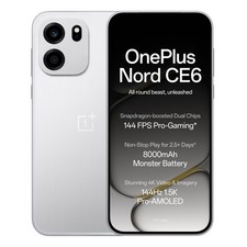 OnePlus Nord CE6 (8GB+256GB) Lunar Pearl Snapdragon 7s Gen 4 Global Version.