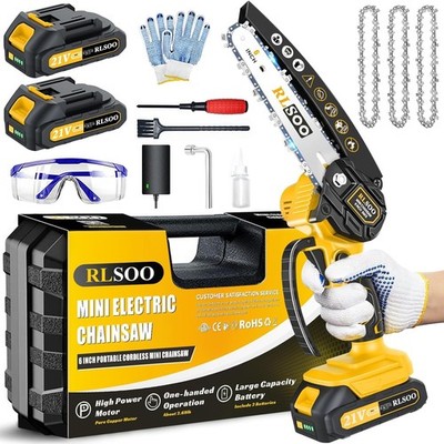 ''Cordless Chainsaw for DeWALT 20V Max Battery 6-Inch Hand-held Mini Pruning Saw
