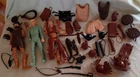 Vintage Lot Of Marx Johnny West Figures and  Accessories As Is