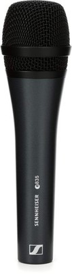 Sennheiser Professional E 835 Dynamic Cardioid Vocal Compact, Charcoal