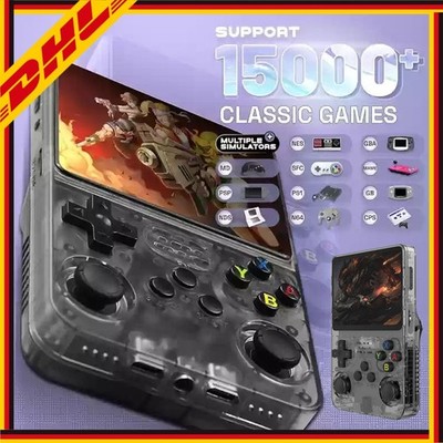 R36S Handheld Videospiel Konsole Retro Handheld Spielkonsole 32G+128G NEU&OVP DE