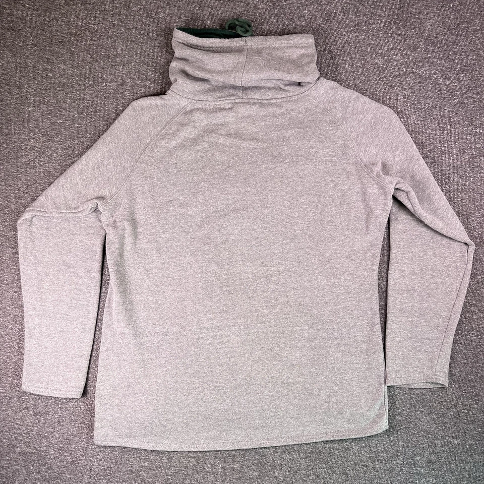 Ohio University Bobcats Sweatshirt Womens XL Gray Embossed Pullover Tube Collar - Image 3 of 4