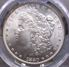 1880 "P" Morgan SILVER Dollar $1 PCGS MS65 #826 Gem BU Uncirculated ECC&C, Inc.