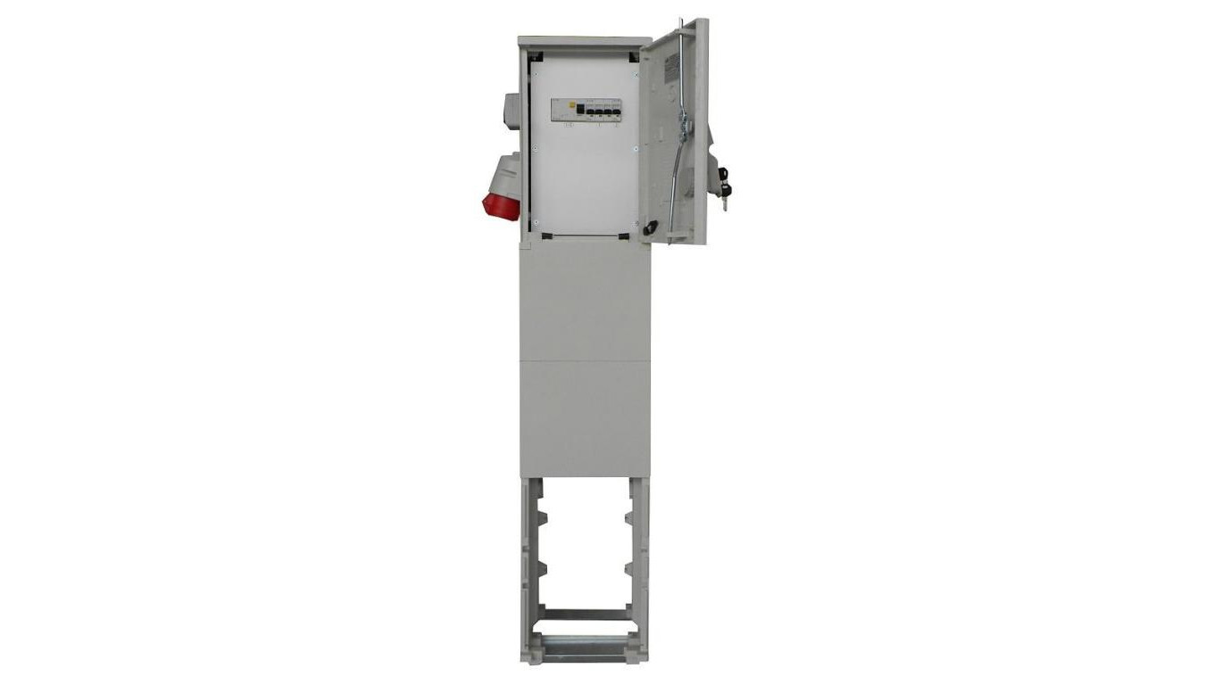 Construction electrical switchgear on the foundation (2X2P+Z, 1X16A/5P, 1 /T2UK