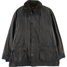 Used 2000'S Barbour Bedale waxed cotton oiled jacket made in England size C4...