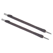 2pcs Wood Carving Knife 2mm Flat Leather Handle Engraving Cutting Blade Chisel