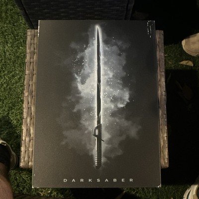 Displate Metal Poster Art Print  Darksaber  Signed Framed Portrait