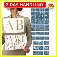 Luxury 45-Piece Reusable Stencil Kit - Perfect for Professional Craft Projects