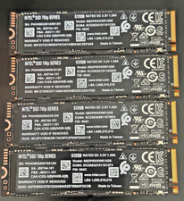 4 - Intel 760p Series SSDs - (SSDPEKKW512GB)