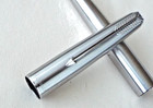 Parts Cap / barrel for Parker 61  Flighter Fountain PenChrome  trim 1970s USA — photo 4