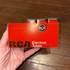 Vintage Electron Tube RCA 6BN6 Radiotron Miniature Set Of 3 In Box Untested