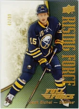 2015-16 Upper Deck Full Force JACK EICHEL Rising Force Gold Rookie RC - 42/99