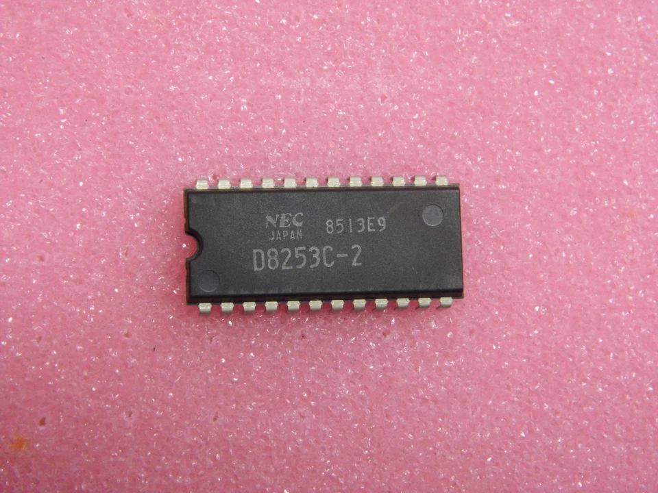 NEC ci D 8253 C - 2 ~ ic D8253C-2 (uPD8253C-2 / µPD8253C-2) ~ DIP24 (PLA042)