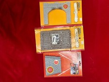 3 CHOOCH ENTERPRISES INC. HO TRAIN TUNNEL PORTAL RETAINING WALLS NEW ON CARDS