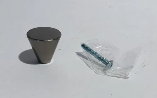 Lot Of 26 Jeffrey Alexander 26SN Sedona 1” Satin Nickel Cabinet Door Drawer Knob - Picture 1 of 8