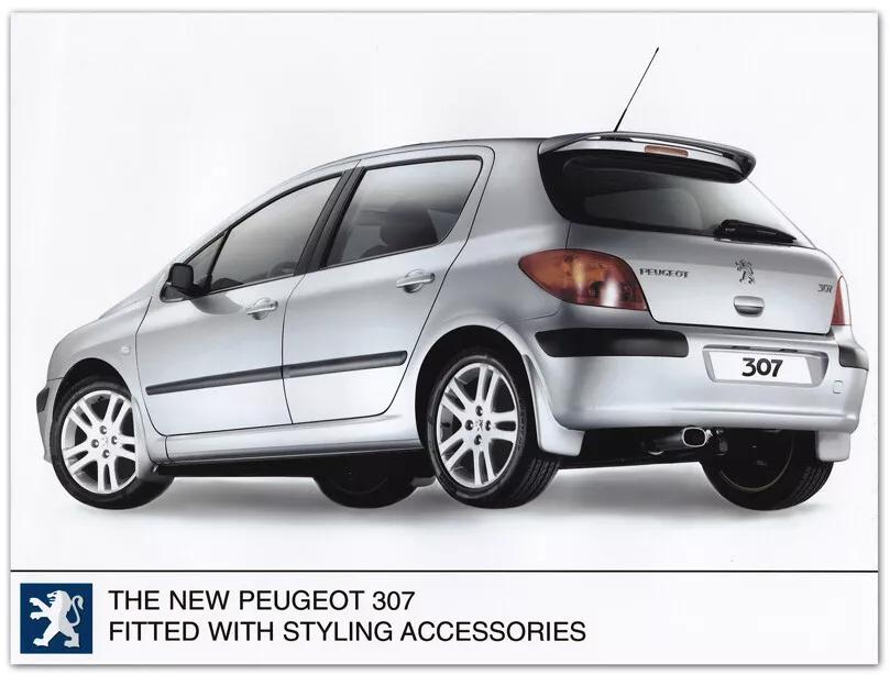 Peugeot 307 with Styling Accessories. Press Release Photo eBay