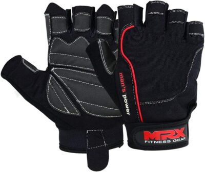 MRX Weightlifting Gloves Gym Workout Bodybuilding Strength Training Grip Glove