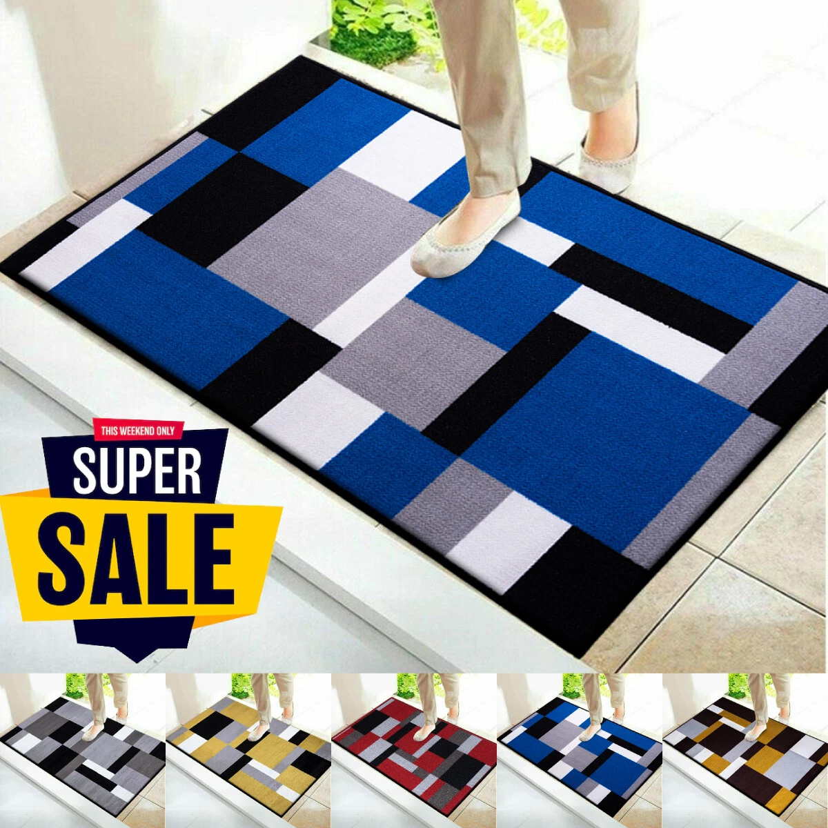 Non slip on sale indoor mats