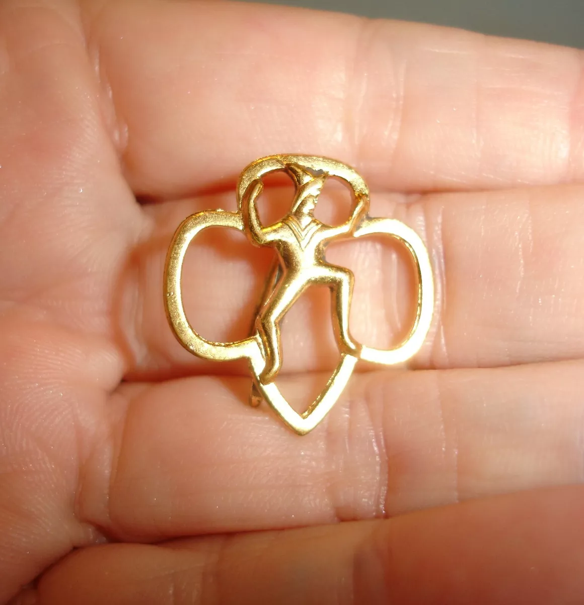 Vintage girl scout jewelry clearance