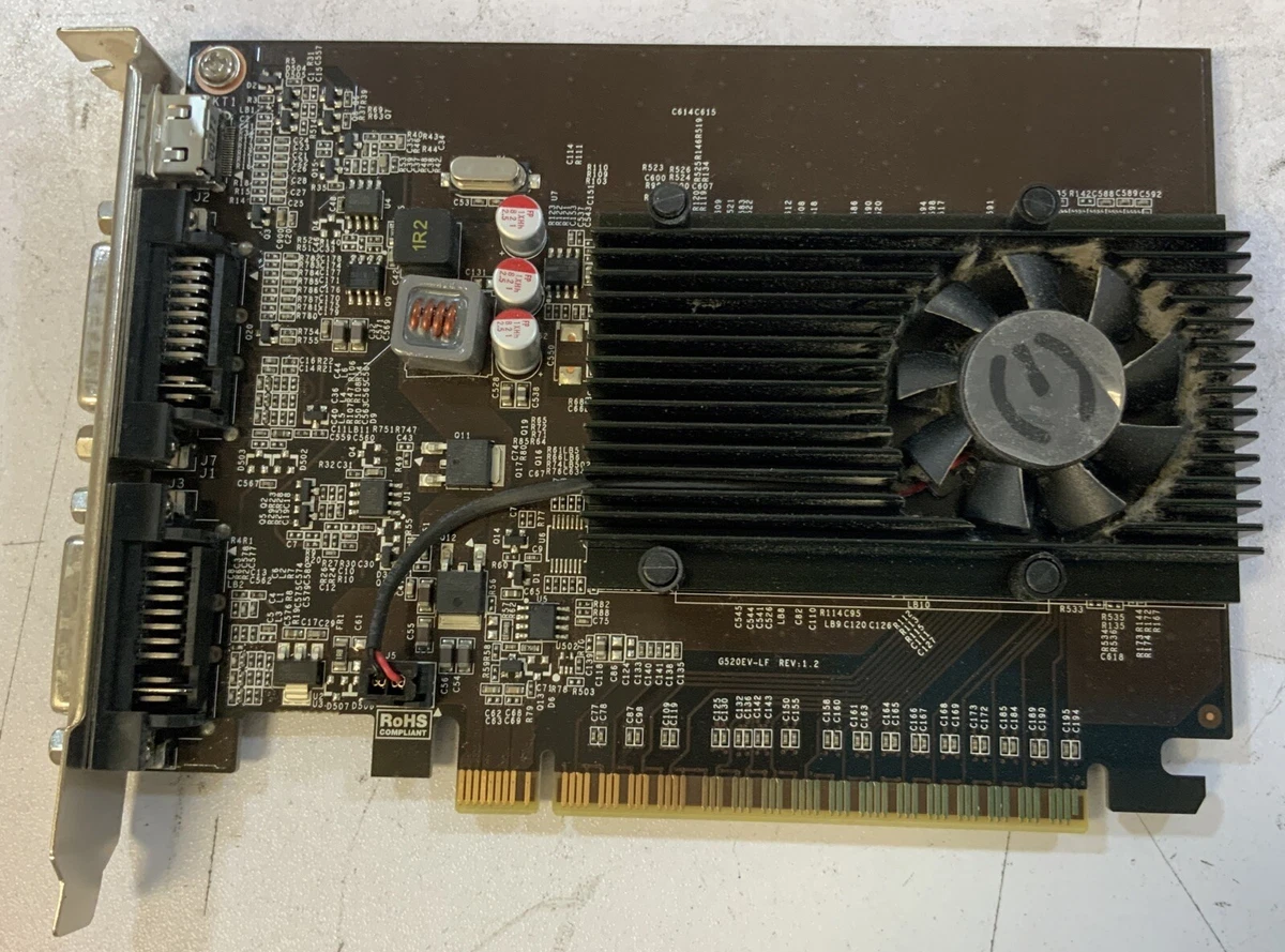Tarjeta de Video GIGABYTE Nvidia Geforce GT 710 1GB GDDR5 GV-N710D5-1G
