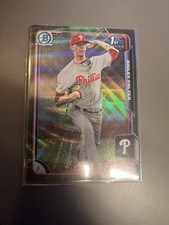 2015 Bowman Chrome Black Wave Refractor Bailey Falter RC Pirates