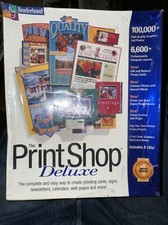 The Print Shop Deluxe Version 6 Windows 95 CD-ROM SEALED