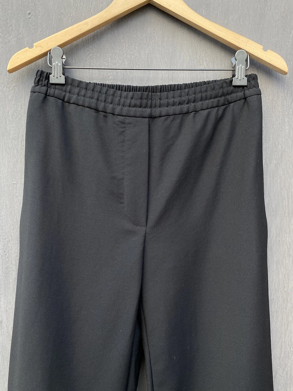 Pantaloni neri in lana gamba larga Acne Studios taglia 36