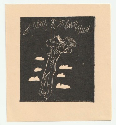 ASTA VENDER: Exlibris für Elmar Uuk