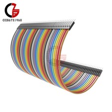 40pcs Durable Dupont 10CM Male To Male Jumper Wire Ribbon Cable for Breadboard