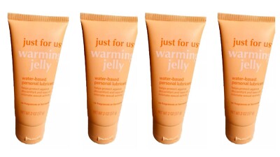4 Turn Up The Heat Warming Jelly Personal Water Based Lubricant Just for us USA