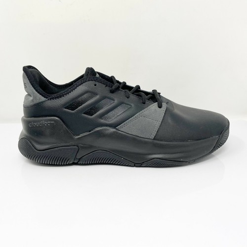 Adidas Mens Streetflow F36621 Black Gray Running Shoes Sneakers Size 10 |  eBay
