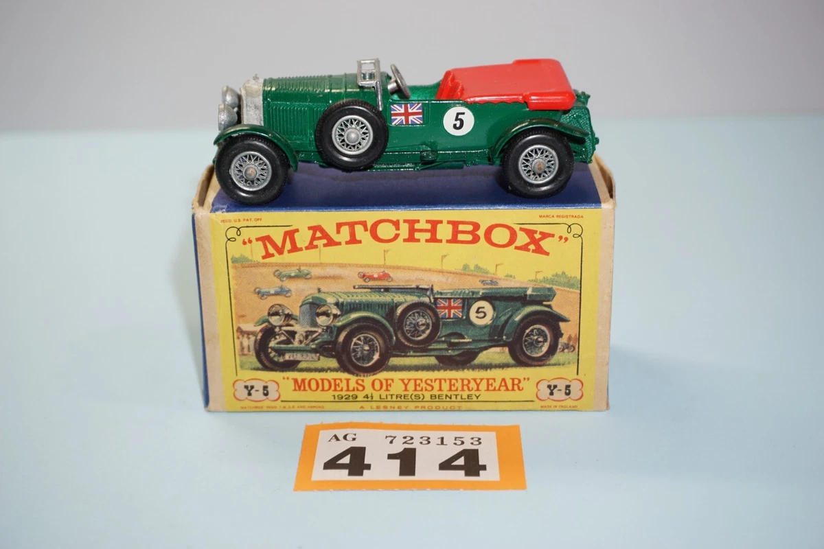 Preços baixos em Matchbox Models of Yesteryear Bentley Fabricação